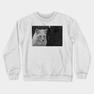 White Fox Crewneck Sweatshirt